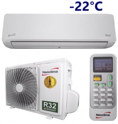 Кондиционер сплит-система Neoclima Yeti NS-24EHZIw/NU-24EHZIw