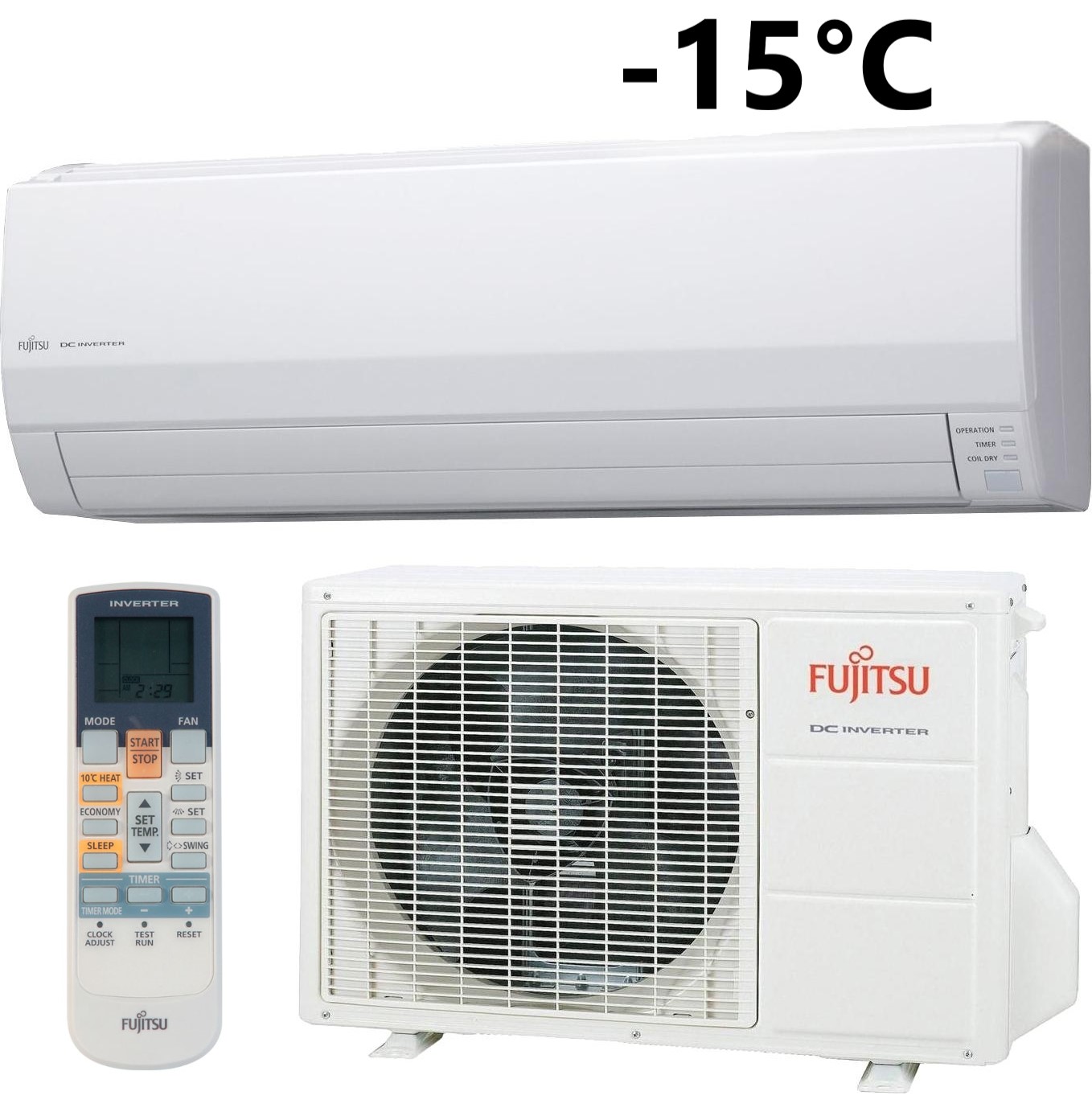 Кондиционер сплит-система Fujitsu ASYG30LFCA/AOYG30LFT