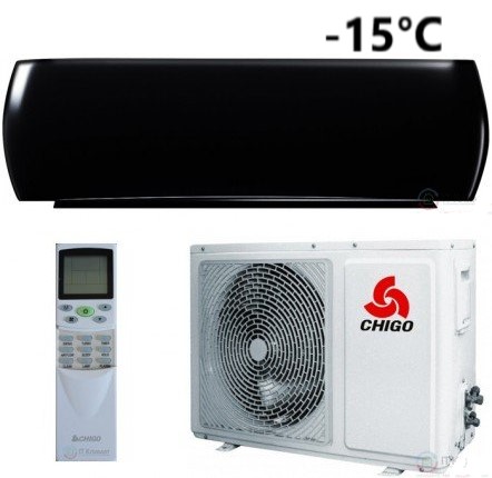 Кондиционер Chigo Odyssey 188 Inverter CS-35V3A-YA188-B (-15°С) Black
