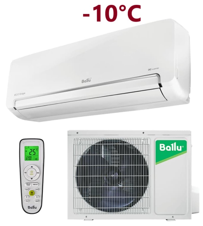 Сплит-система инверторного типа Ballu BSLI-24HN1/EE/EU ECO Edge