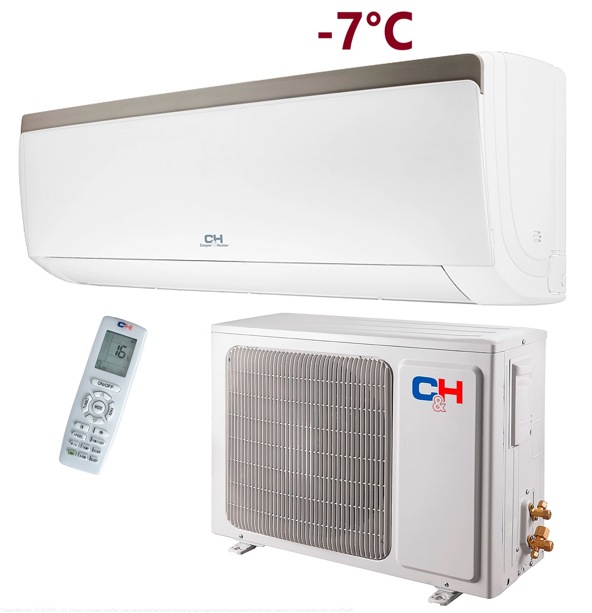 Кондиционер сплит-система Cooper&Hunter Air Master EVO CH-S09XP9