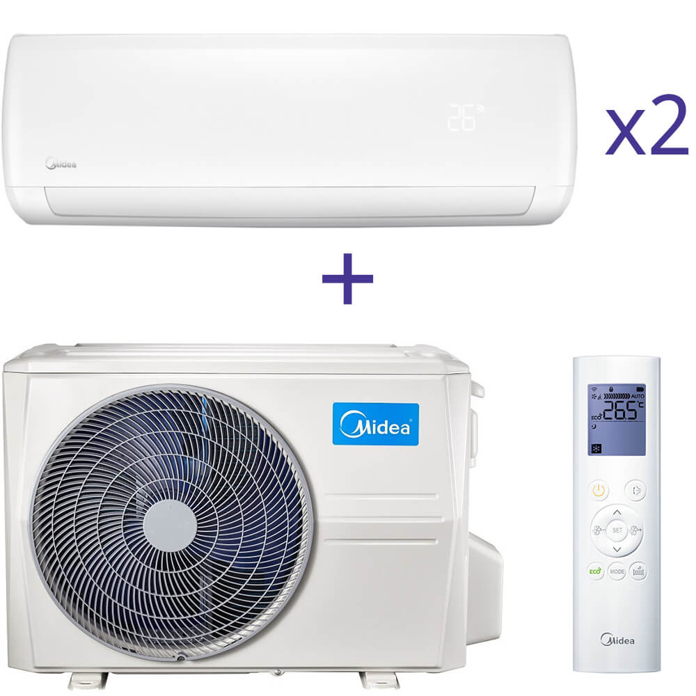 Комплект мультисплит системы Midea M2O-14FN1-Q+MSMI-07HRFN1+MSMI-09HRFN1