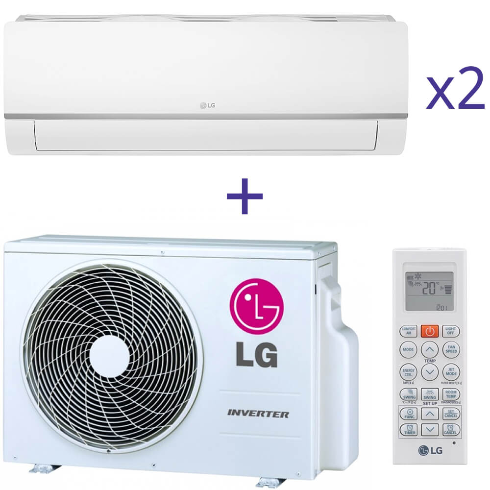 Комплект мультисплит системы LG MU2M15+PM07SP*2шт.